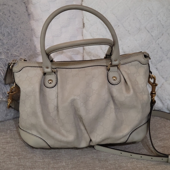 GUCCI Guccissima Medium Sukey Top Handle Bag..Authentic w/ COA - Picture 2 of 16